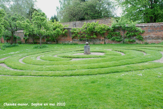 Chenies Manor: le labyrinthe