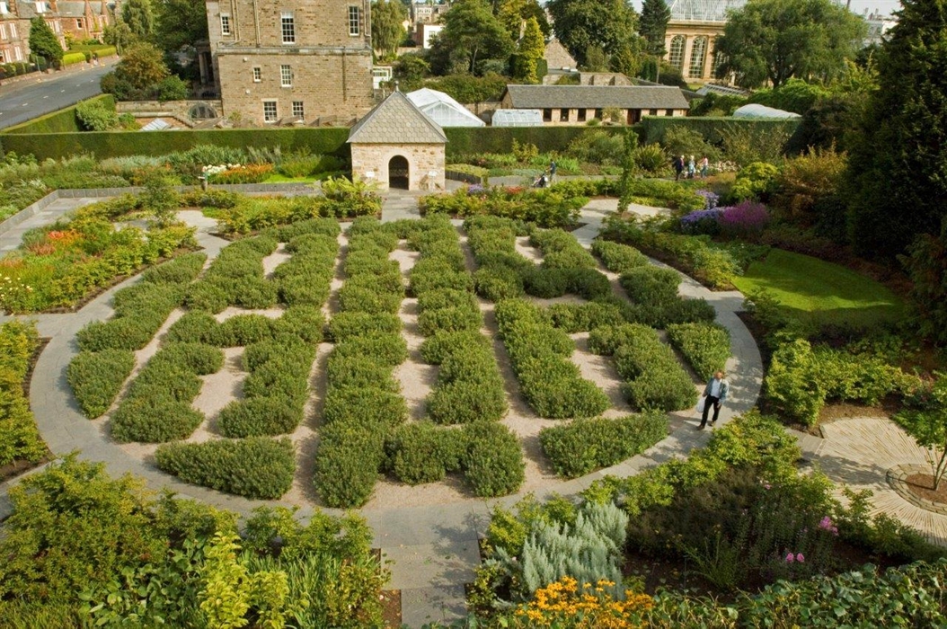 Ancien jardin memorial de la reine à Edimbourg