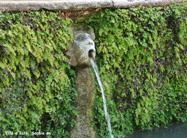 Villa d'Este: les cent fontaines