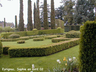 le jardin italien  Eyrignac
