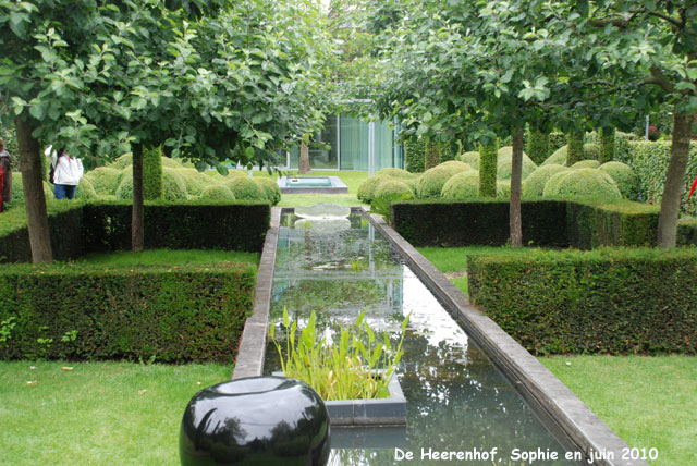 De heerenhof:jardin moderne