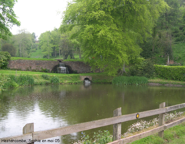 Hestercombe : etang