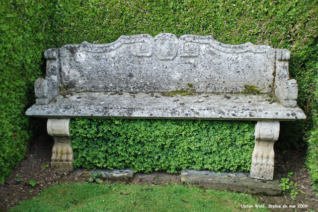 un banc à Upton Wold