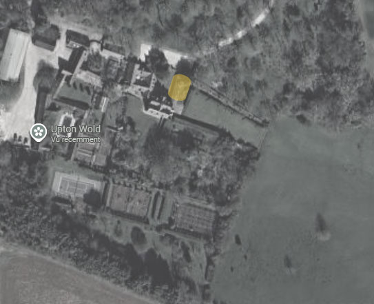 Plan de la prairie aux marguerites à Upton Wold