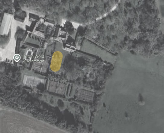 Plan de la prairie aux marguerites à Upton Wold