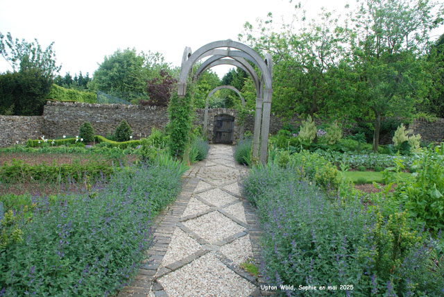 potager à Upton Wold