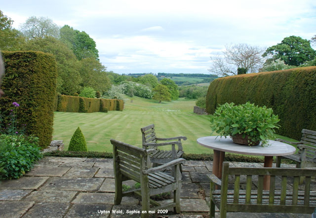 la grande pelouse à 'Upton Wold