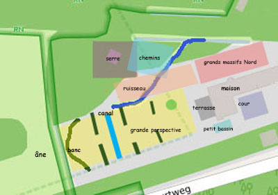 Hubertushof: le plan